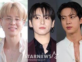 1위 방탄소년단 지민, 2위 방탄소년단 정국, 3위 방탄소년단 진