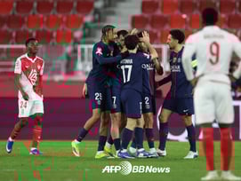 '이강인 교체 맹활약' PSG UCL 16강 보인다, 모나코에 3-2 대역전승 'PO 기선제압'