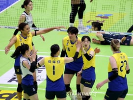 [포토]'두번째 세트도 우리가!' 김희진