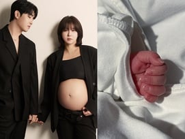 은가은♥박현호, 생후 6일 딸 은호 공개