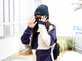 블랙핑크 제니 '귀여운 인사'[★포토]