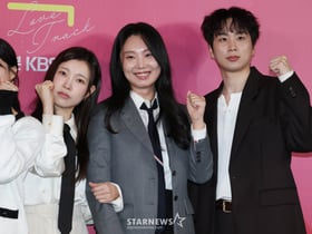 '러브호텔' 김아영-배은혜 감독-문동혁[★포토]