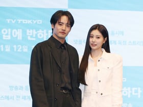 아카소 에이지-강혜원 '완벽한 韓日 커플'[★포토]