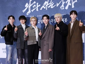 워너원, 박지훈 영화 덕에 7년만의 공식석상[★포토]