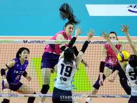 [포토]'블로킹 뚫고 강타' 피치