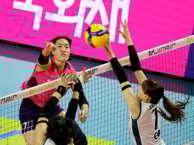 [포토]'GS블로킹 강타' 최은지