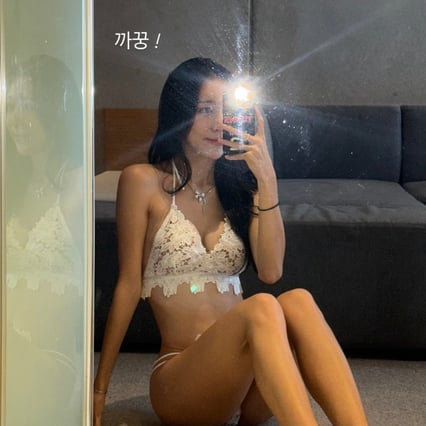 '1위팀 치어리더' 대변신! 흰색 시스루 비키니 '깜짝 공개'