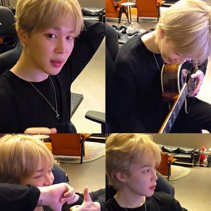 '1억 1300만♥' 팬심 저격..금발 미모 방탄소년단 지민, 오늘도 '리즈'