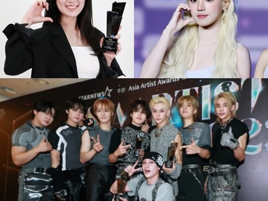 임영웅·이준호·김혜윤·스키즈·니쥬·우기, '10주년 AAA 2025' 인기상 주인공