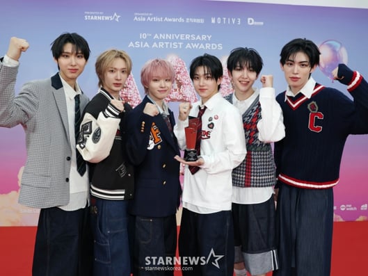 '대상' 스키즈 "AAA 100주년 될 때까지 함께!"[AAA 2025 수상자 단독 인터뷰]