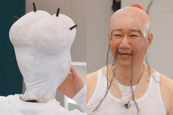 Джи Ын, ударный макияж...Я не чувствую, насколько хорошо я хочу это сделать [Бегущий человек]