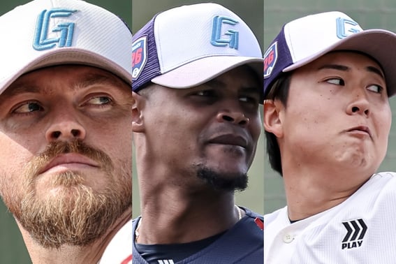 "Không phải vì bóng nhanh quá nên tuyển dụng sao?" 158km-157km-157km-155km Lee Gangcheol cũng thán phục 3 người nước ngoài, Lotte mong đợi điều gì?