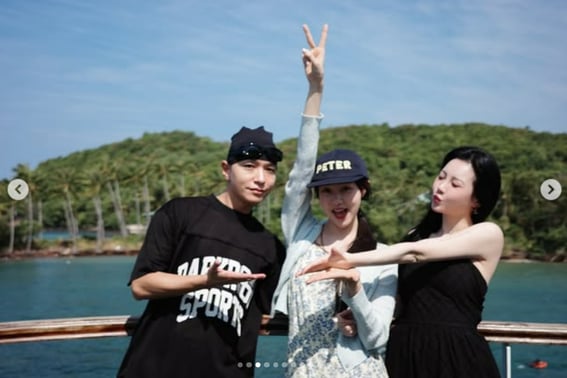 Я не смог поехать только с Ли Ён Чжином.Юра выпустил снимок с фотографией отпуска вьетнамской награды «Возвращение любви 4» [человек.]