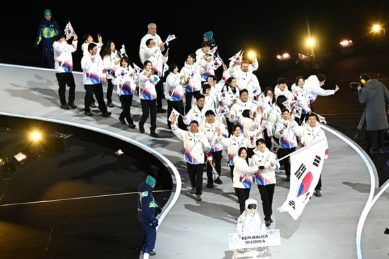 "MVP金吉利"韩国选手团解散仪式在伊当地举行，刘承승민会长表示"向竭尽全力的选手们表示深深的感谢" [米兰奥运会]