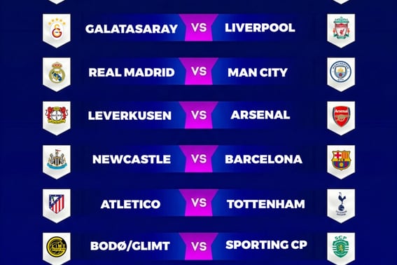[человек.] Подтверждены матчи 1/8 финала UCL, такие как "ПСЖ-Челси" и "Реал-Ман Сити"