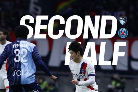 Взорвался! Ли Кан Ин "Левый курьерский крест" помог забить победный гол и яркий смех "Помощь в 4-м сезоне" ... "ПСЖ" разгромил "Гавр" - 1:0.