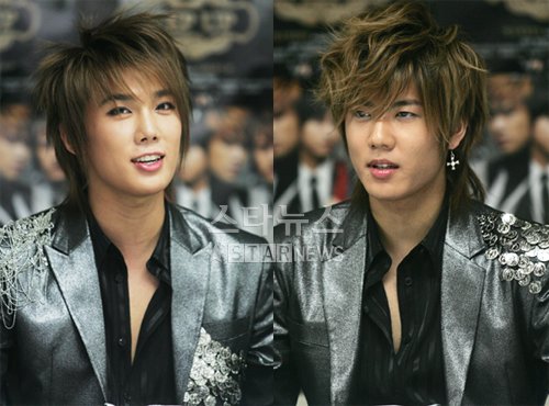 SS501의 박정민(왼쪽)과 김규종 ⓒ홍기원 인턴기자 xanadu@