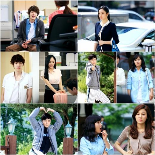 (맨위 왼쪽부터 오른쪽)김우빈, 박아인 (맨아래 왼쪽부터 오른쪽)윤주만, 남현주 <사진제공=화앤담픽처스>