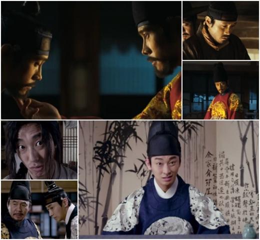 배우 이병헌(위) 주지훈, 영화 '광해, 왕이 된 남자' '나는 왕이로소이다' 스틸