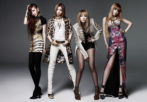 2NE1의 산다라박 공민지 씨엘 박봄 <사진출처=YG블로그>