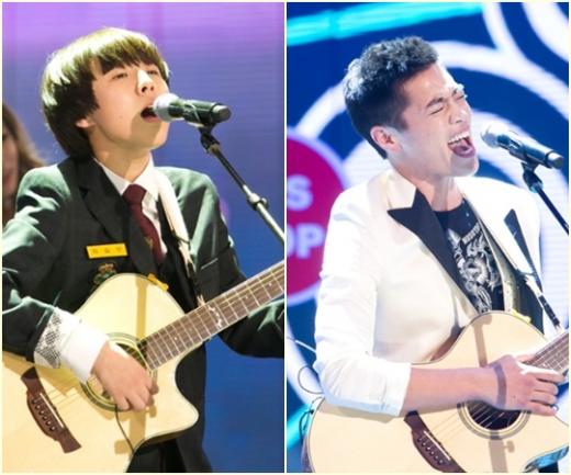 유승우(왼쪽)와 김정환 <사진제공=Mnet>