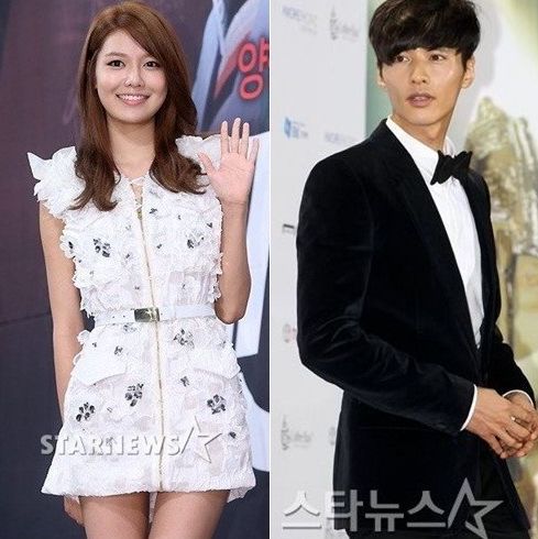 수영(왼쪽)과 원빈