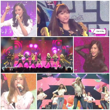 소녀시대/화면캡처=KBS 2TV 뮤직뱅크
