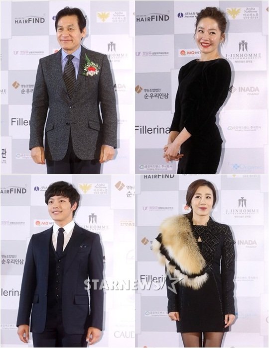 배우 안성기 엄지원 문정희 여진구(왼쪽위부터 시계방향)/사진=최부석 기자