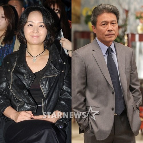 (왼쪽부터) 배우 배종옥, 천호진 /사진=스타뉴스