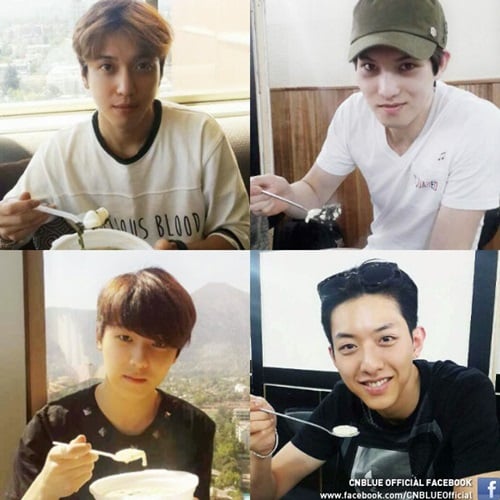 사진=씨엔블루 공식 페이스북