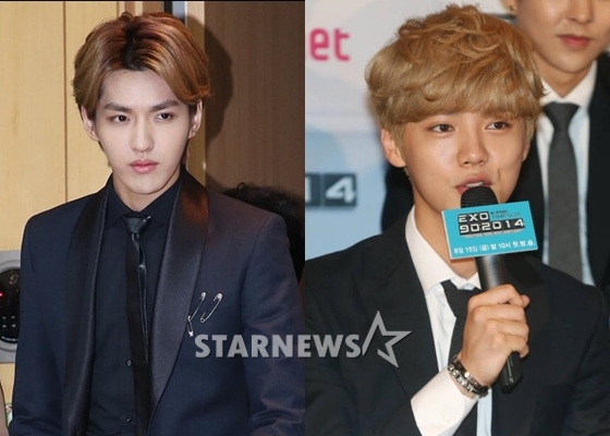 크리스(왼쪽)과 루한 / 사진=스타뉴스