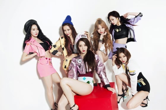 걸그룹 달샤벳 /사진=해피페이스 엔터테인먼트