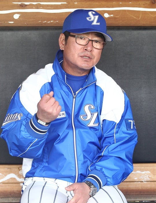 삼성 라이온즈 류중일 감독. /사진=삼성 라이온즈 제공