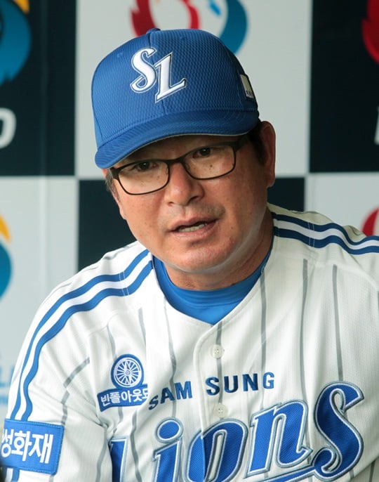 삼성 라이온즈 류중일 감독. /사진=삼성 라이온즈 제공