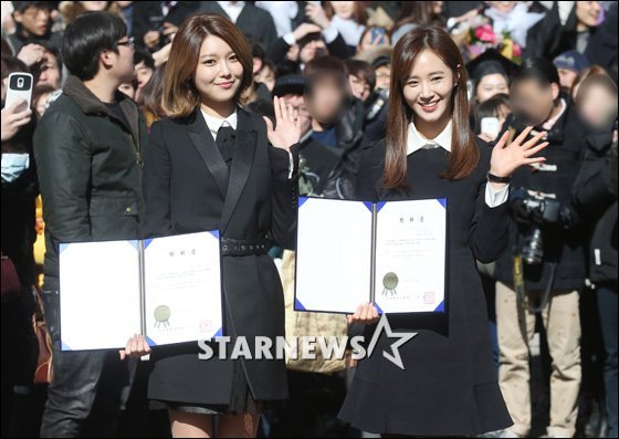 소녀시대 수영과 유리 / 사진=이동훈 기자