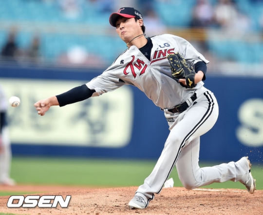 올 시즌 최고의 피칭을 선보인 우규민.