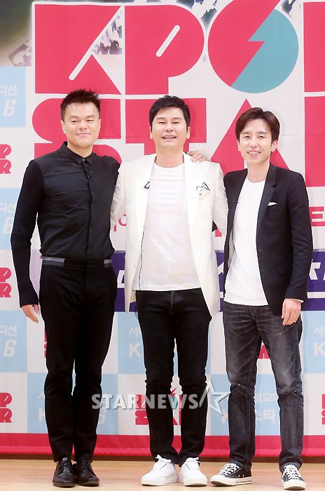 박진영, 양현석, 유희열(사진 왼쪽부터)/사진=홍봉진 기자