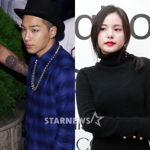 (왼쪽부터) 태양, 민효린 /사진=스타뉴스