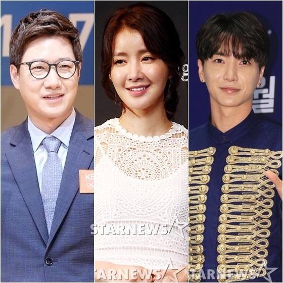 조우종(왼쪽부터), 이시영, 이특 / 사진=스타뉴스