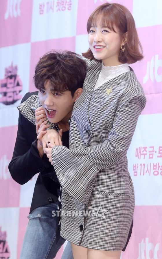 지수, 박보영 /사진=홍봉진 기자