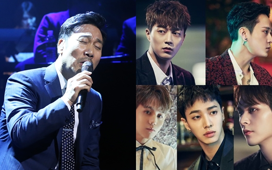 이문세(왼쪽)와 하이라이트/사진=스타뉴스, 어라운드어스