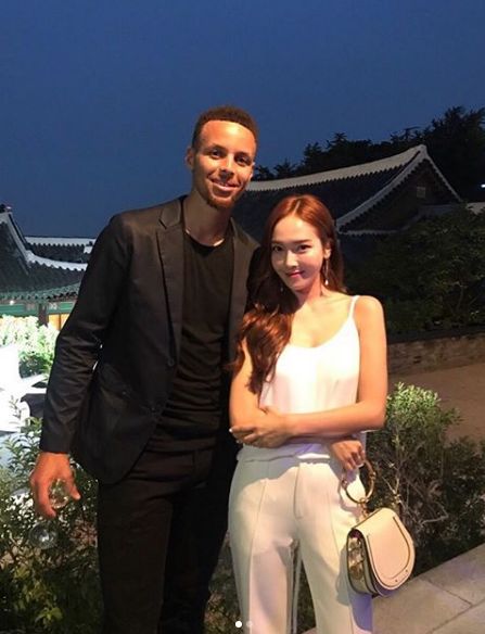 제시카와 NBA 스타 스테판 커리 /사진=제시카 인스타그램