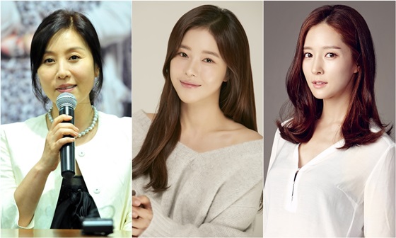 최명길(왼쪽부터), 박하나, 왕빛나 /사진제공=KBS, FN엔터테인먼트, 플라이업엔터테인먼트