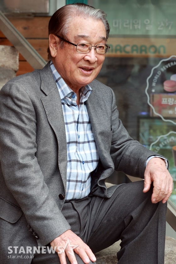 배우 이순재/사진=임성균 기자