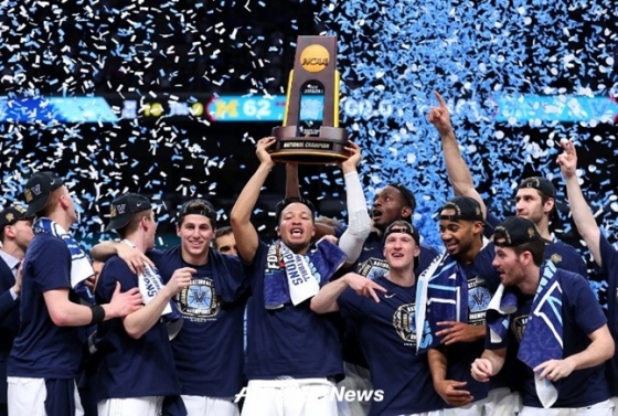 NCAA 대학 농구 우승을 차지한 빌라노바./AFPBBNews=뉴스1
