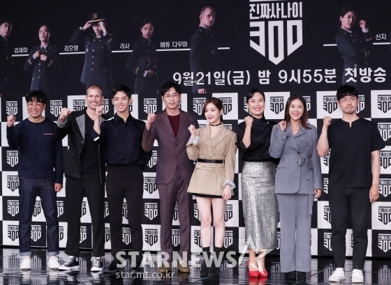 최민근 감독, 방송인 매튜, 그룹 펜타곤 홍석, 배우 강지환, 이유비, 김재화, 가수 신지, 장승민 감독/사진=스타뉴스