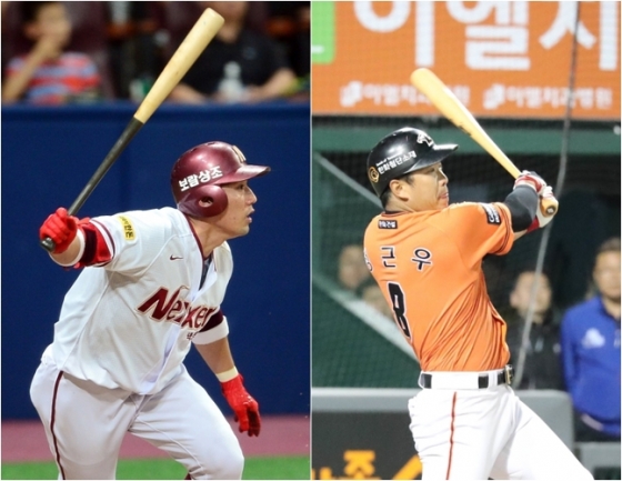 넥센 서건창, 한화 정근우 /사진=뉴스1
