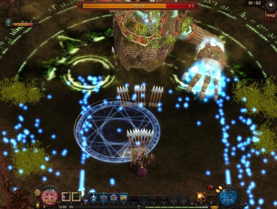 마을에선 RPG, 전투는 정통 슈팅이라는 장르는 정말 신선했습니다