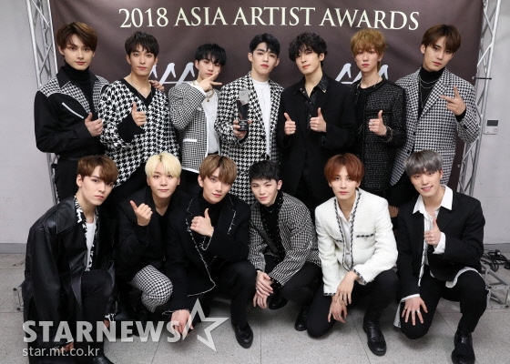 아이돌그룹 세븐틴 /사진=임성균 기자