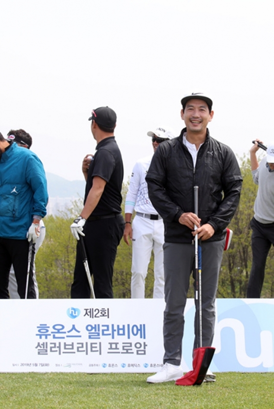 니어핀 대결 우승자 배우 박정철./사진=KPGA